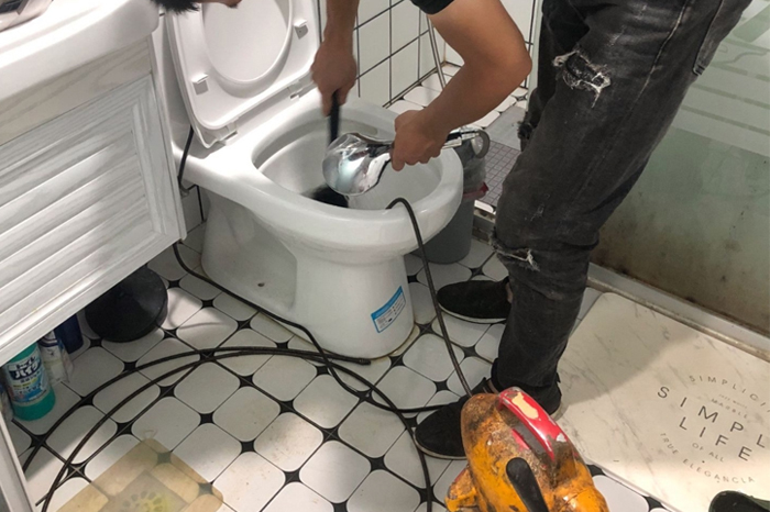 北流疏通下水道