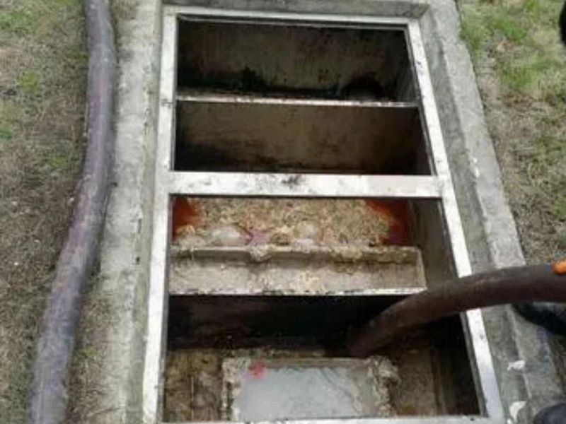 北流隔油池清理