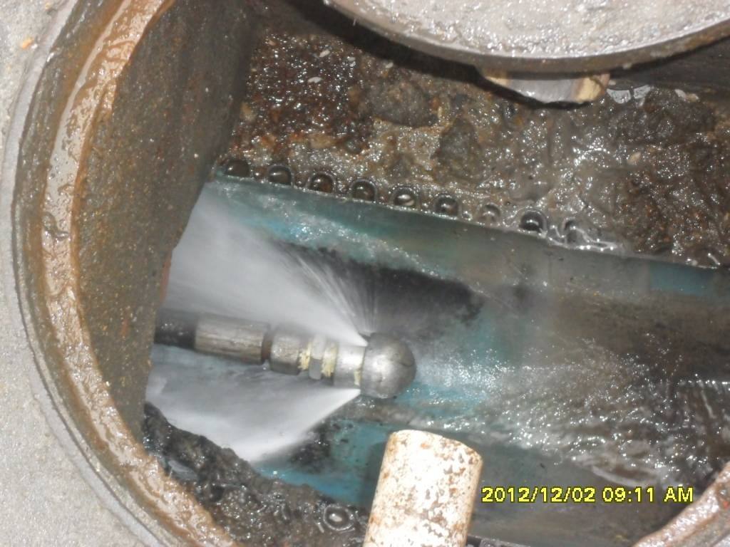 北流污水管道高压清洗