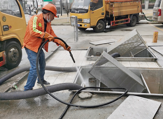 北流隔油池清理